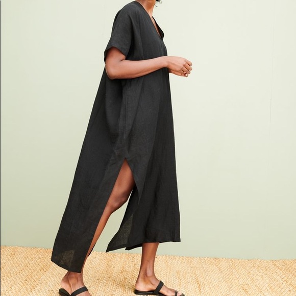 Jenni Kayne 100% Linen Coverup Dress S/M - Picture 2 of 4